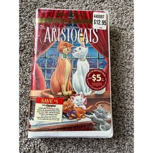 The Aristocats VHS Disney Classic Gold‎ Collection Sealed